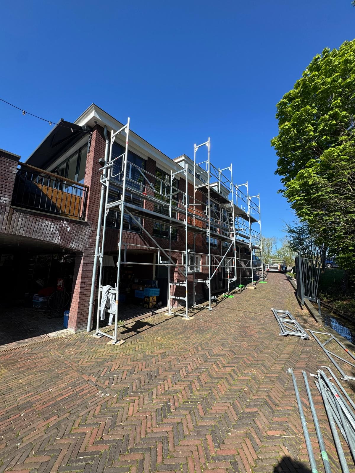 Gevelsteiger van Steiger Amsterdam in Abcoude